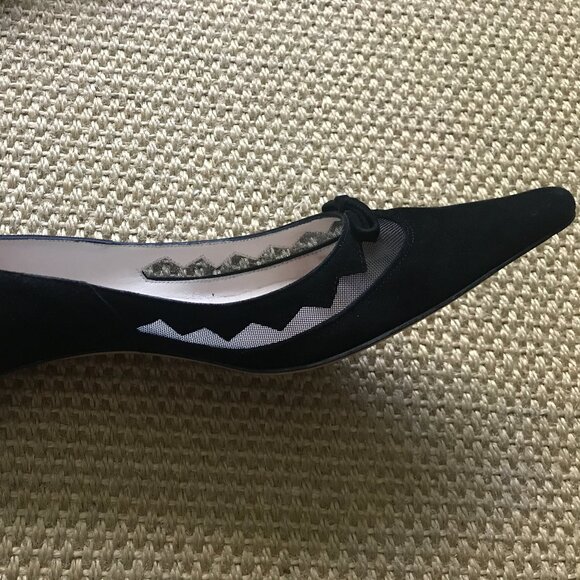 Emma Hope black court shoes - Picture 6 of 10